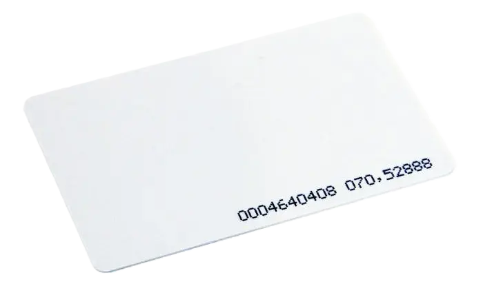 What is an RFID card?